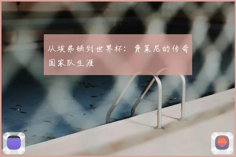 从埃弗顿到世界杯：费莱尼的传奇国家队生涯